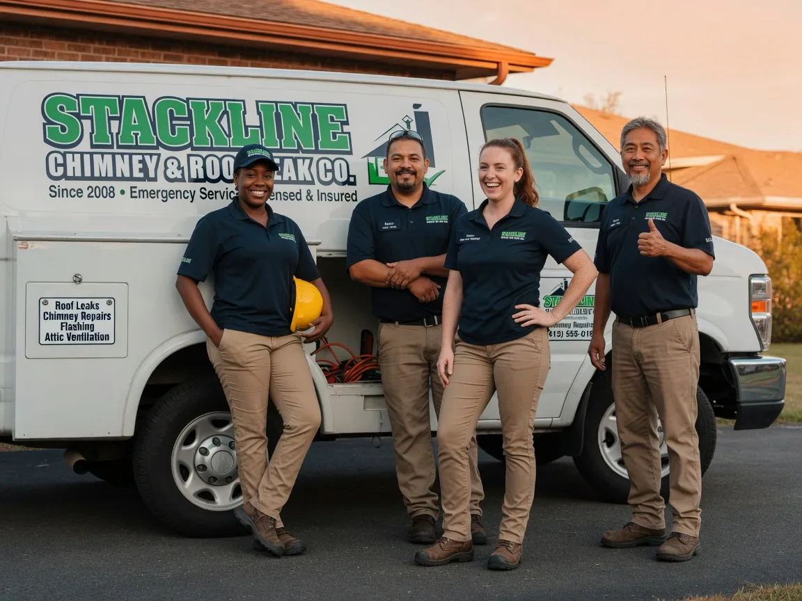 Chimney flashing repair company in Oacoma, SD